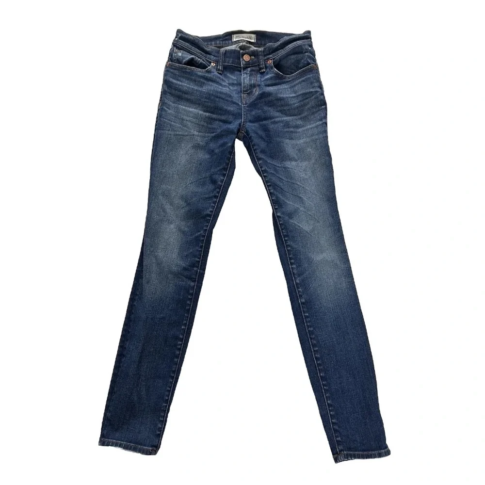 Madewell Skinny Skinny Jeans Medium Wash Women’s 26 EUC - Picture 2 of 12